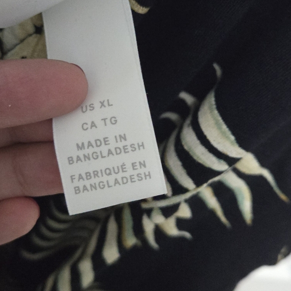 H&M sleeveless v neck wrap print dress size XL - Picture 2 of 3